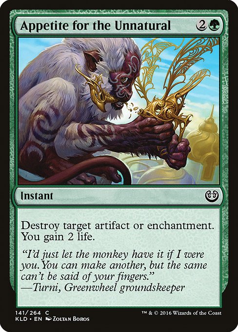 Appetite for the Unnatural - Kaladesh #141