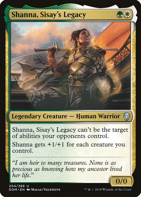Shanna, Sisay's Legacy - Dominaria #204