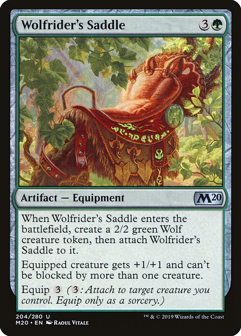 Wolfrider's Saddle - Core Set 2020 #204