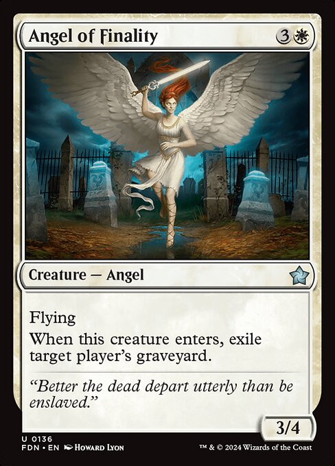 Angel of Finality - Foundations #136