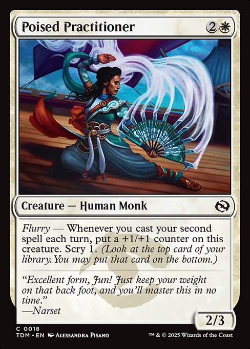 Poised Practitioner - Tarkir: Dragonstorm #18