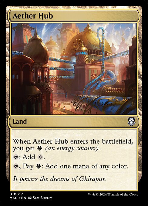Aether Hub - Commander: Modern Horizons 3: - 317 - Near Mint