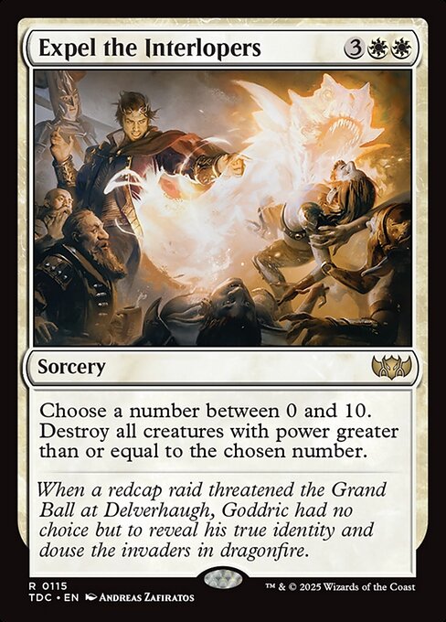 Expel the Interlopers - Tarkir: Dragonstorm Commander #115