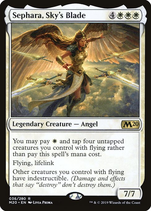 Sephara, Sky's Blade - Core Set 2020 #36