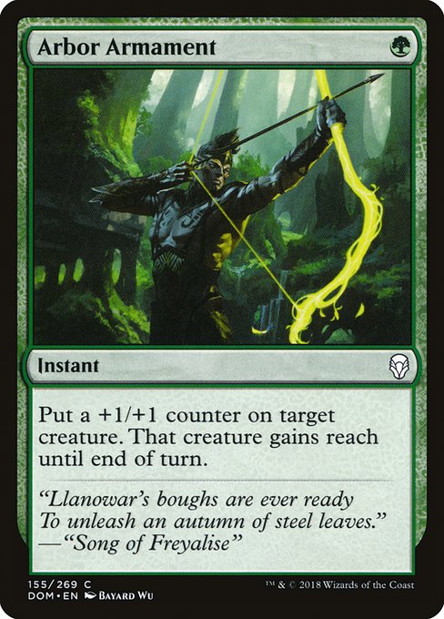 Arbor Armament - Dominaria #155