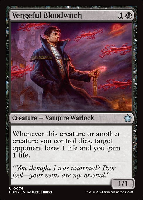 Vengeful Bloodwitch - Foundations #76