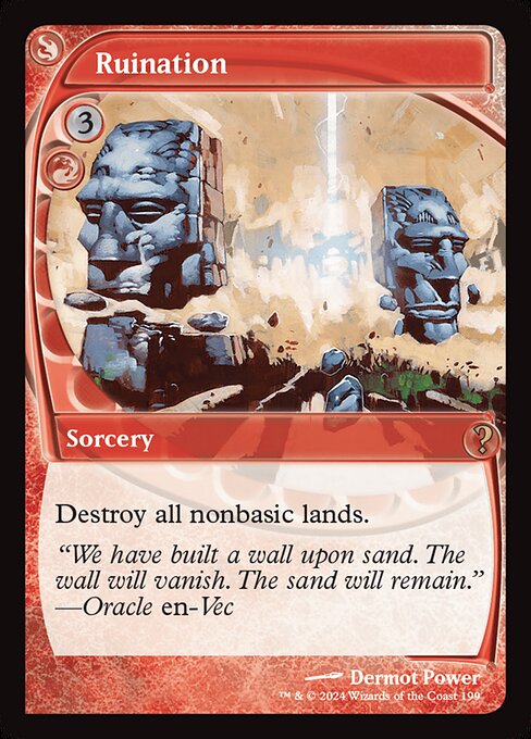 Ruination (Future Sight) - Mystery Booster 2 #199