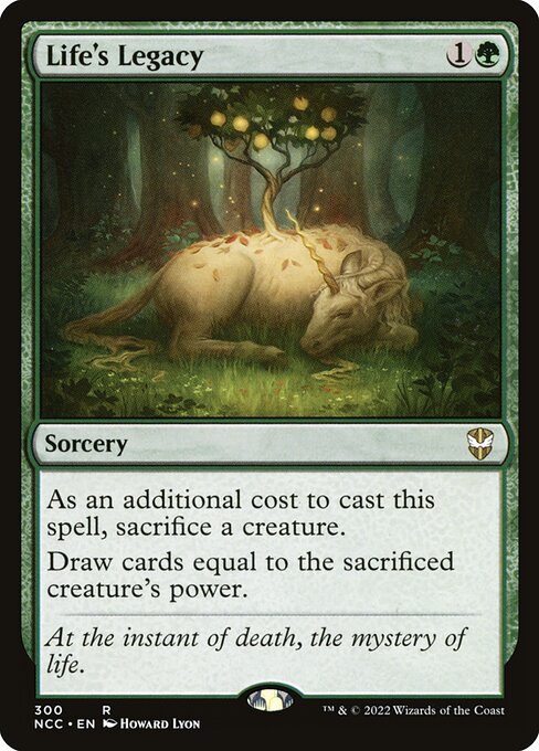 Life's Legacy - New Capenna Commander #300