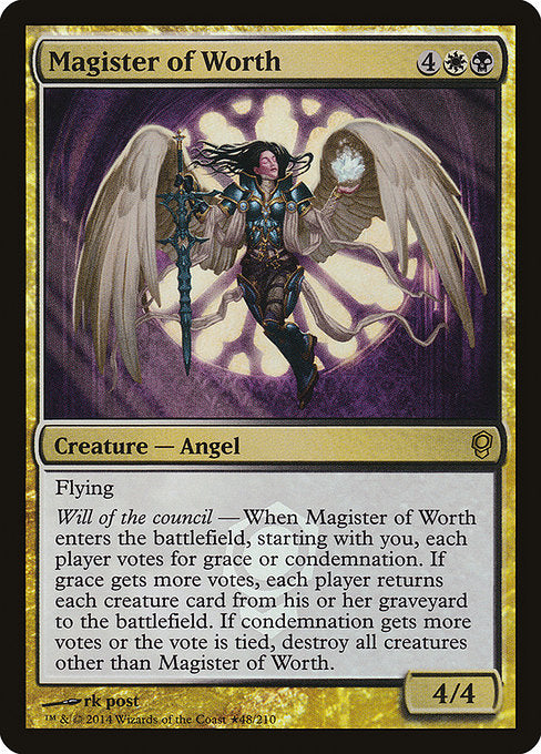 Magister of Worth - Conspiracy Promos #48★