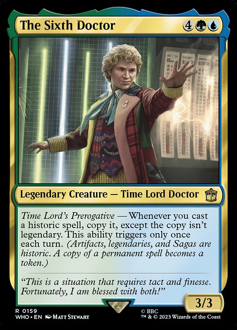 The Sixth Doctor - Doctor Who #159