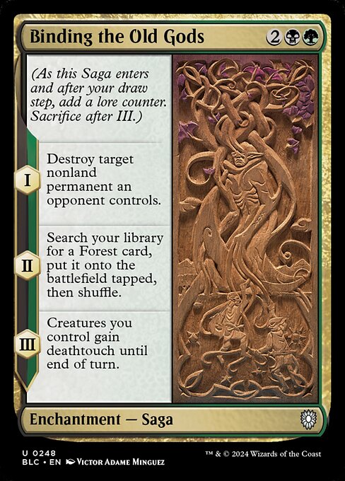 Binding the Old Gods - Bloomburrow Commander #248