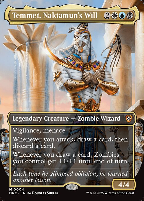 Temmet, Naktamun's Will (Borderless) - Aetherdrift Commander #4