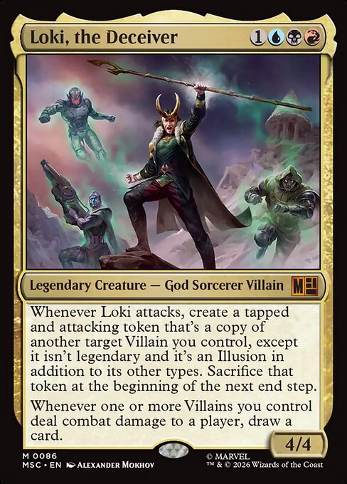 Loki, the Deceiver - Marvel Super Heroes Commander #86