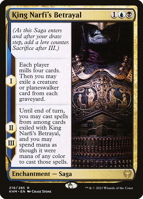 King Narfi's Betrayal - Kaldheim #219