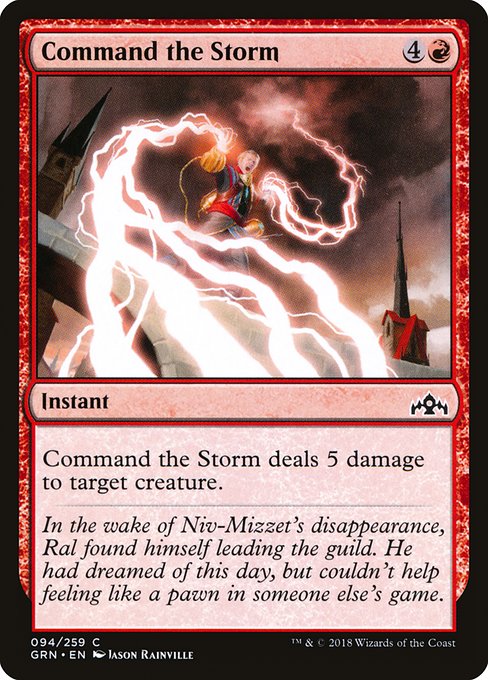 Command the Storm - Guilds of Ravnica #94
