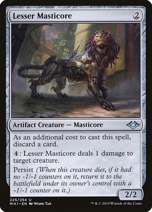 Lesser Masticore - Modern Horizons #225