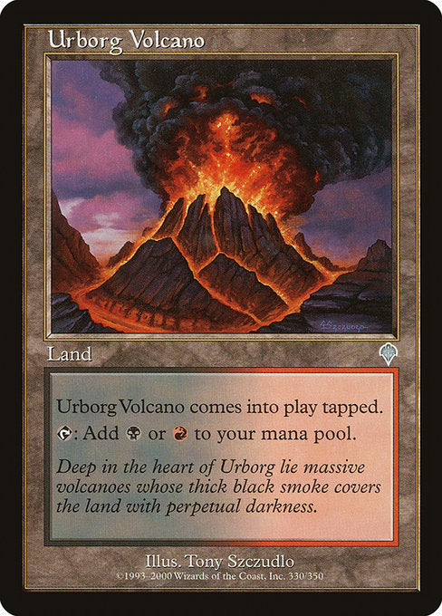 Urborg Volcano - Invasion #330