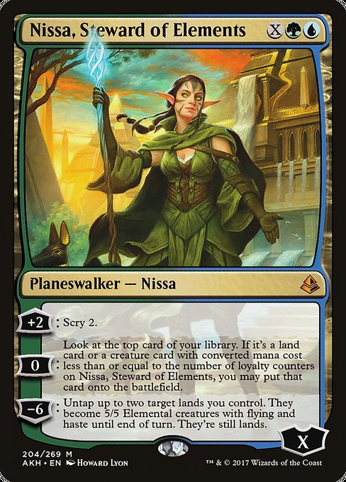 Nissa, Steward of Elements - Amonkhet #204