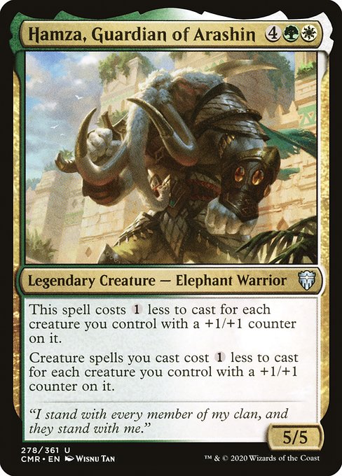 Hamza, Guardian of Arashin - Commander Legends #278