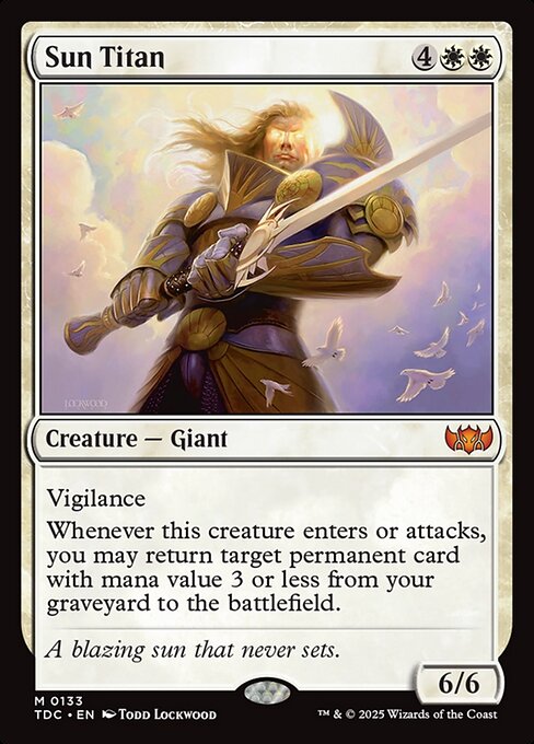 Sun Titan - Tarkir: Dragonstorm Commander #133