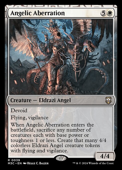 Angelic Aberration - Commander: Modern Horizons 3: - 39 - Near Mint