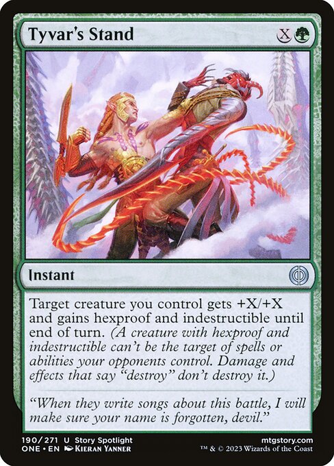 Tyvar's Stand - Phyrexia: All Will Be One #190