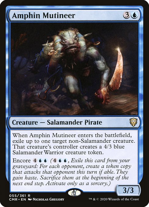 Amphin Mutineer - Commander Legends #55