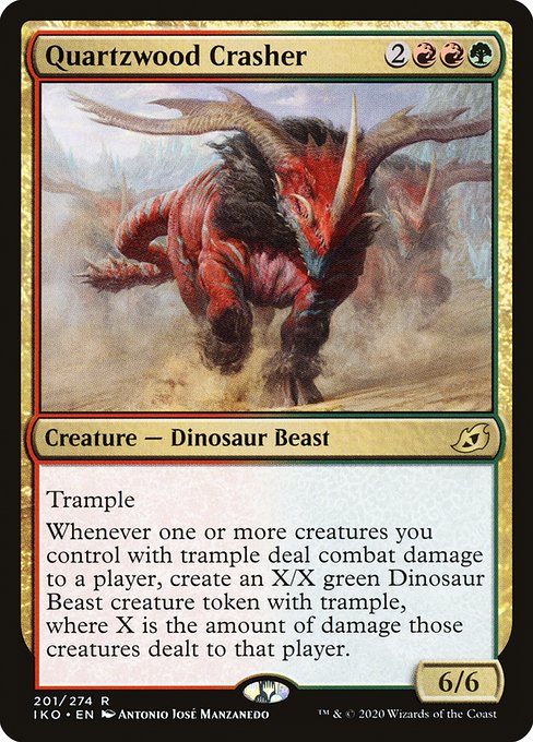 Quartzwood Crasher - Ikoria: Lair of Behemoths #201
