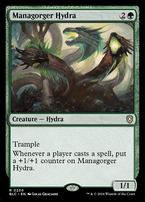 Managorger Hydra - Bloomburrow Commander #230