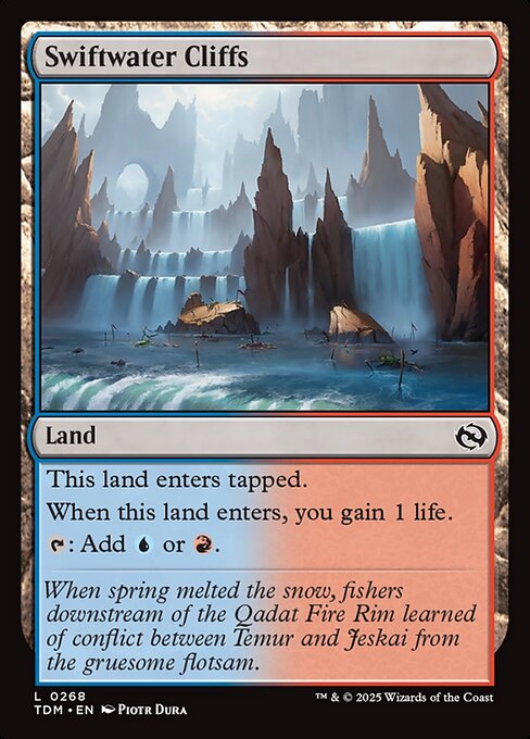 Swiftwater Cliffs - Tarkir: Dragonstorm #268