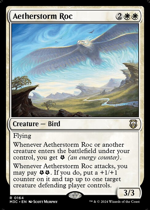 Aetherstorm Roc - Commander: Modern Horizons 3: - 164 - Near Mint