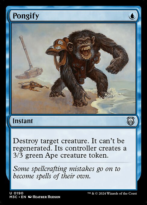 Pongify - Modern Horizons 3 Commander #190