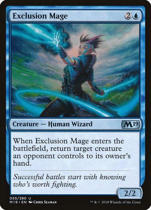 Exclusion Mage - Core Set 2019 #55