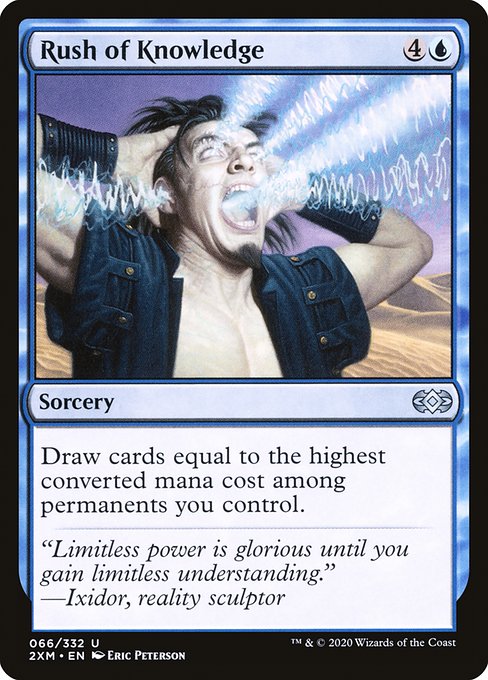 Rush of Knowledge - Double Masters #66