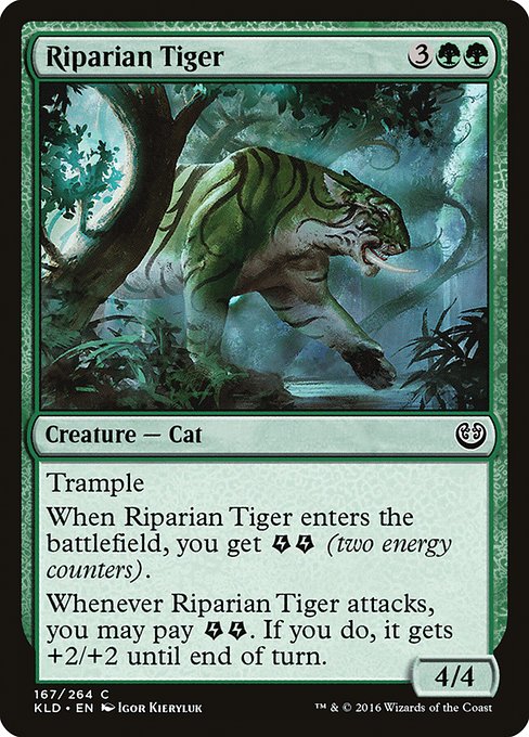 Riparian Tiger - Kaladesh #167