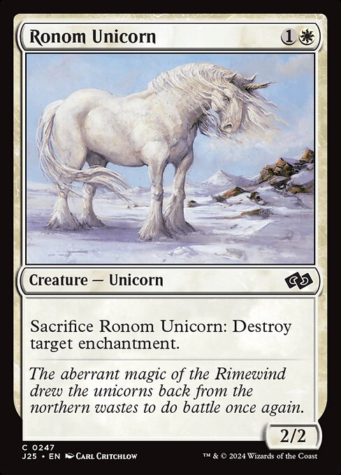 Ronom Unicorn - Foundations Jumpstart #247
