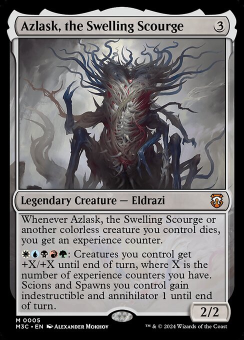 Azlask, the Swelling Scourge - Modern Horizons 3 Commander #5