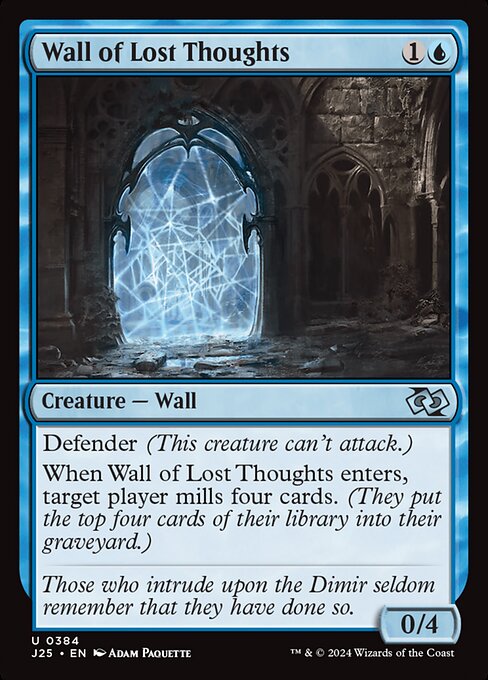 Wall of Lost Thoughts - Foundations Jumpstart #384