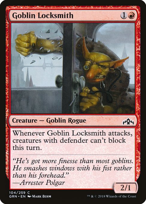 Goblin Locksmith - Guilds of Ravnica #104