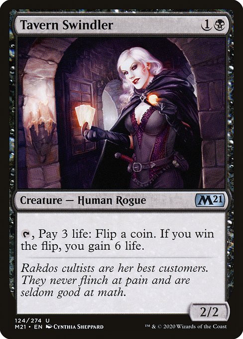Tavern Swindler - Core Set 2021 #124
