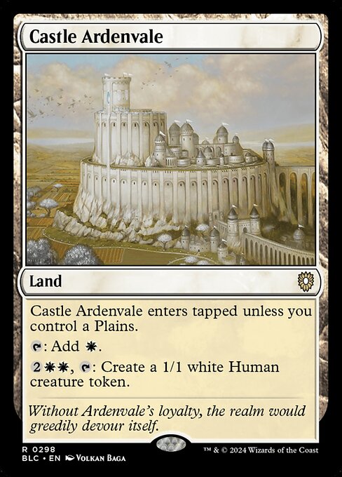 Castle Ardenvale - Bloomburrow Commander #298