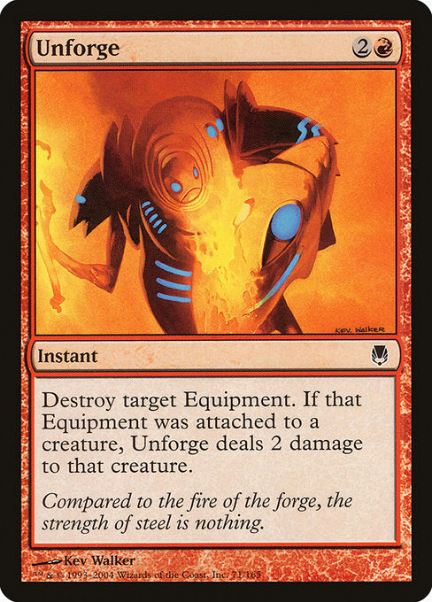 Unforge - Darksteel #71