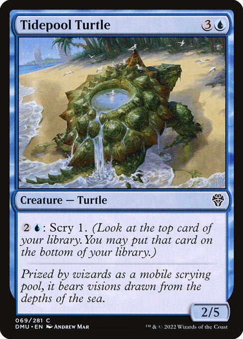 Tidepool Turtle - Dominaria United #69