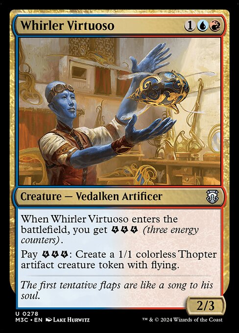 Whirler Virtuoso - Modern Horizons 3 Commander #278