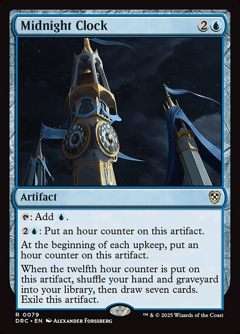 Midnight Clock - Aetherdrift Commander #79