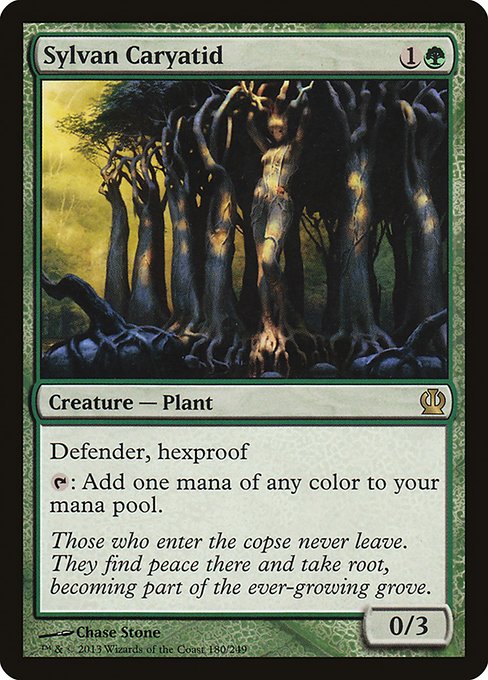 Sylvan Caryatid - Theros #180