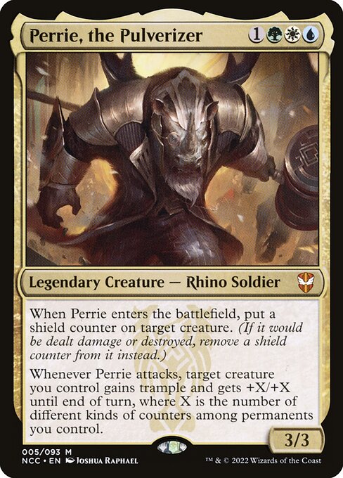 Perrie, the Pulverizer - New Capenna Commander #5