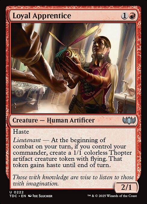 Loyal Apprentice - Tarkir: Dragonstorm Commander #222