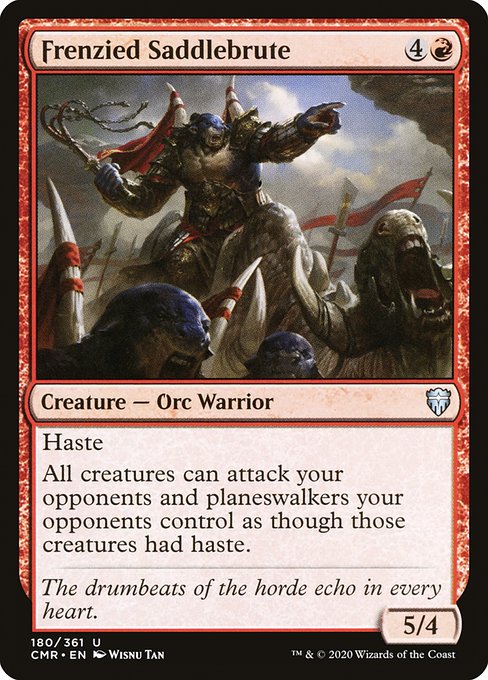 Frenzied Saddlebrute - Commander Legends #180