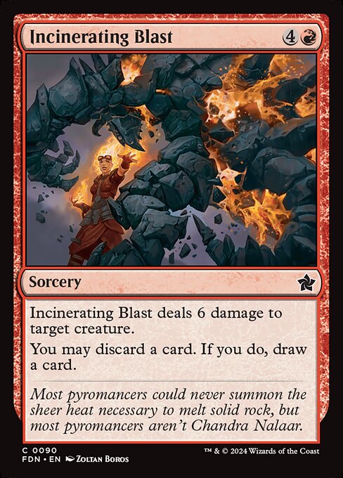 Incinerating Blast - Foundations #90